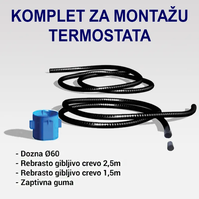 Komplet za montažu termostata