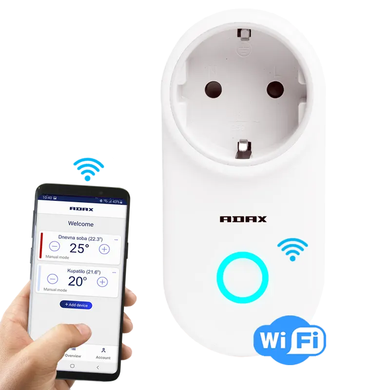 ADAX SMART WiFi UTIČNICA  WT2